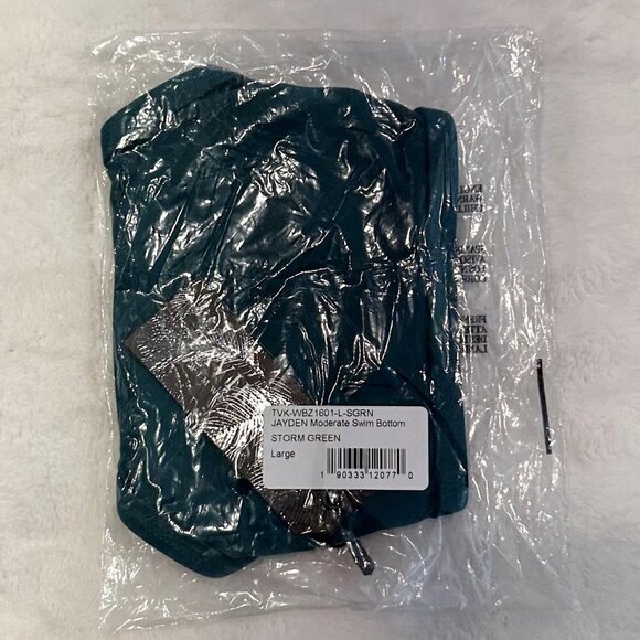 NWT Tavik Jayden Moderate Swim Bottom in Storm Green - Large - Picture 5 of 8